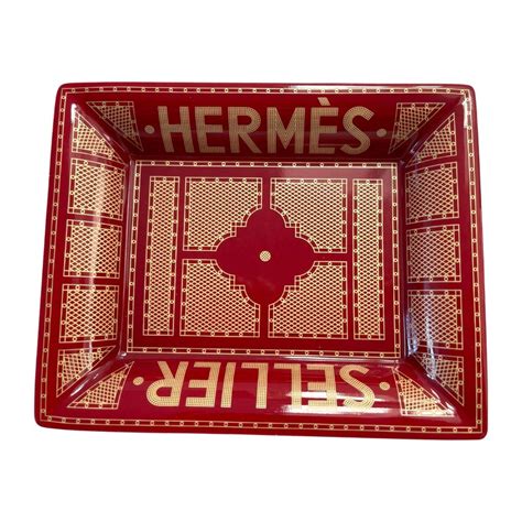 hermes trinket|hermes plates and trays.